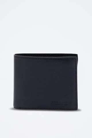 Portefeuille en cuir Alberto - Noir - Picadro