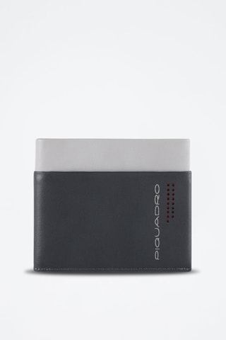 Portefeuille en cuir 
Anthracite - Picadro