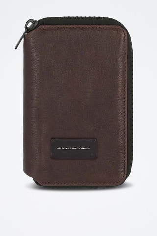 Portefeuille en cuir - Marron foncé - Picadro