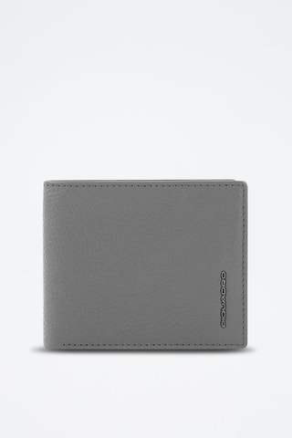 Portefeuille en cuir - Gris - Picadro