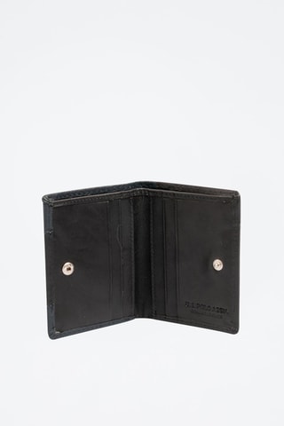 Portefeuille en cuir Union - Bleu foncé - US Polo