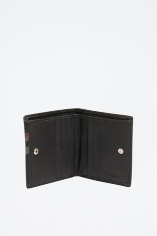 Portefeuille en cuir Uspa Gold Cup - Noir - US Polo