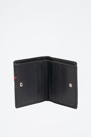 Portefeuille en cuir Uspa Gold Cup - Bleu foncé - US Polo
