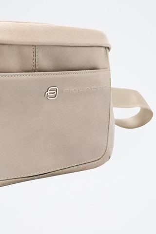 Sac banane en cuir - Beige - Picadro