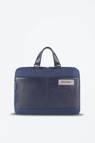 Sacoche en cuir Bleu - Piquadro