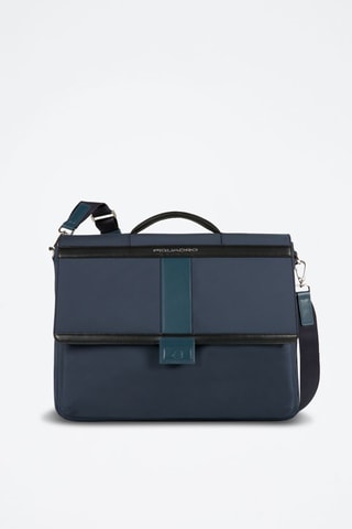 Sacoche en cuir - Bleu marine - Picadro