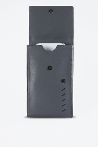 Étui pour iPhoneXS Max en cuir - Bleu - Picadro