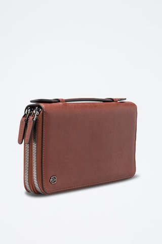 Compagnon en cuir - Camel - Picadro