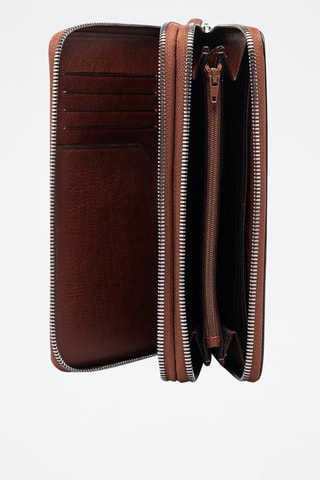 Compagnon en cuir - Camel - Picadro