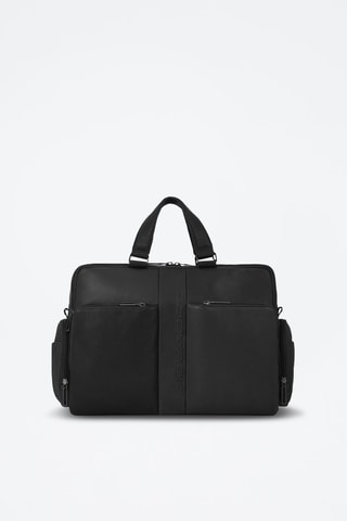 Porte-documents en cuir - Noir - Picadro