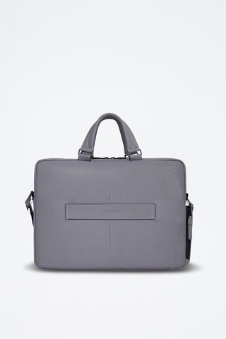 Porte-documents en cuir - Gris clair - Picadro