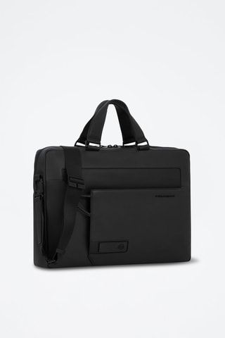 Porte-documents en cuir - Noir - Picadro