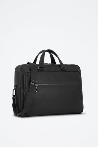 Porte-documents en cuir - Noir - Picadro