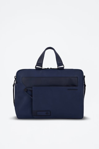 Porte-documents en cuir - Bleu marine - Picadro