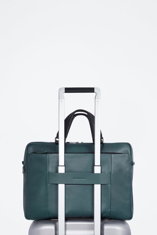 Porte-documents en cuir - Vert foncé - Picadro