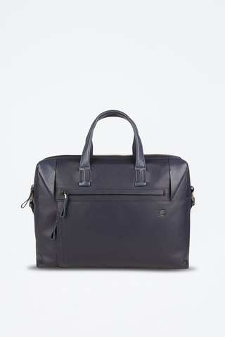 Porte-documents en cuir - Bleu - Picadro