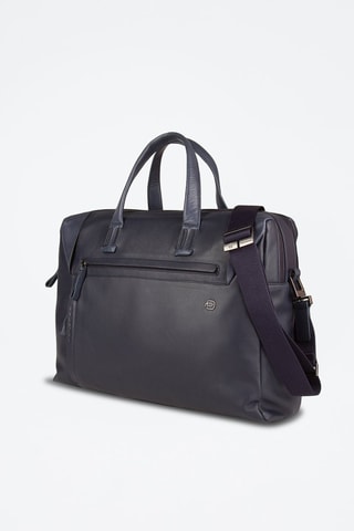 Porte-documents en cuir - Bleu - Picadro