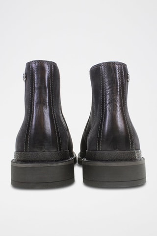 Bottines Chelsea en nubuck Yann - Bleu marine - US Polo