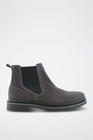Bottines Chelsea en nubuck Yann - Gris - US Polo