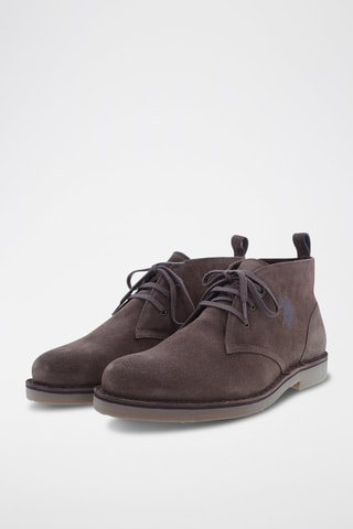 Bottines en nubuck Must - Anthracite - US Polo