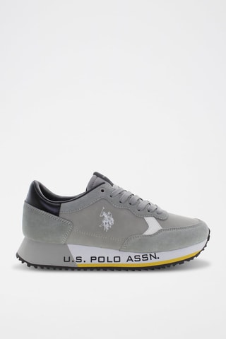 Baskets Cleef - Gris - US Polo