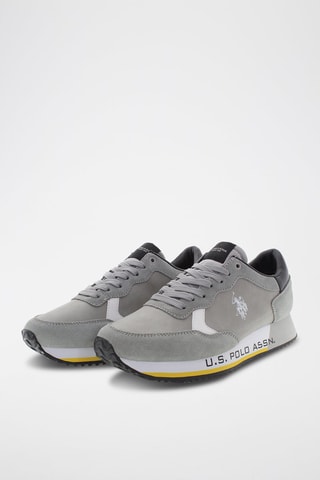 Baskets Cleef - Gris - US Polo