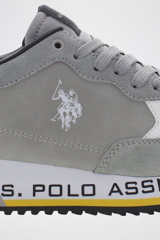 Baskets Cleef - Gris - US Polo