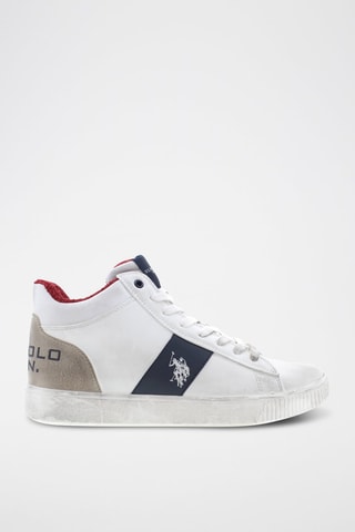 Baskets montantes Tymes - Blanc - US Polo