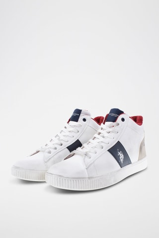 Baskets montantes Tymes - Blanc - US Polo