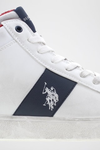 Baskets montantes Tymes - Blanc - US Polo