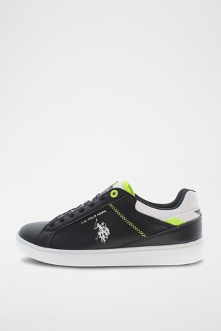 Baskets Rokko - Noir et écru - US Polo