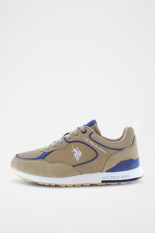 Baskets Tabry - Beige et bleu - US Polo