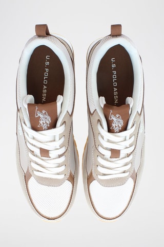 Baskets Tabry - Beige et blanc - US Polo