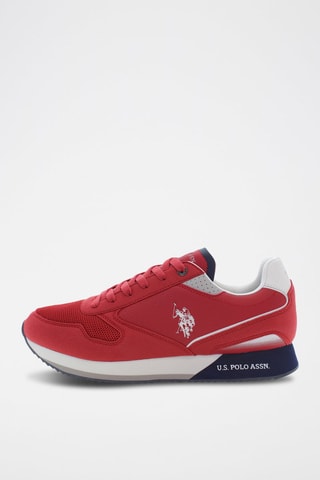 Baskets Nobil - Rouge - US Polo