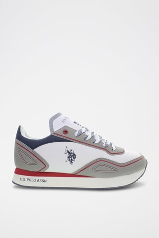 Baskets Nobil - Blanc - US Polo