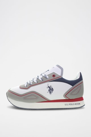 Baskets Nobil - Blanc - US Polo