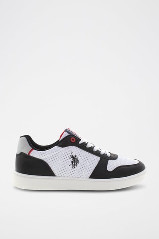 Baskets Rokko - Blanc et noir - US Polo