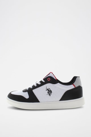 Baskets Rokko - Blanc et noir - US Polo