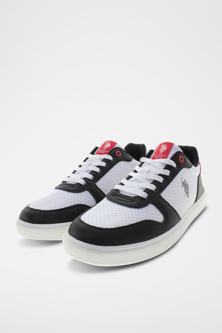 Baskets Rokko - Blanc et noir - US Polo