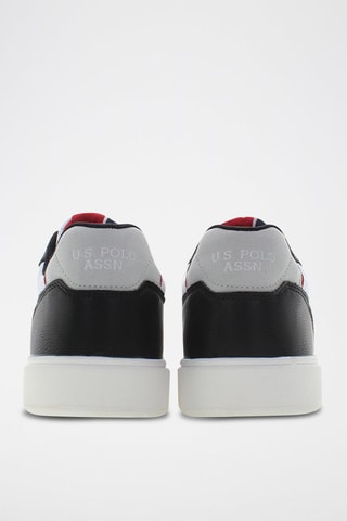 Baskets Rokko - Blanc et noir - US Polo