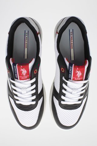 Baskets Rokko - Blanc et noir - US Polo