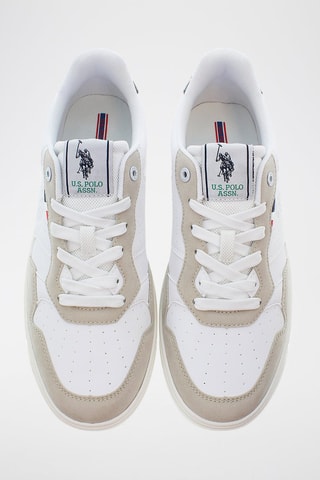 Baskets plateformes Kosmo - Blanc et gris - US Polo