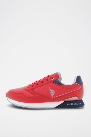 Baskets Nobil - Rouge - US Polo