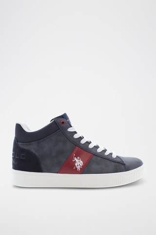 Baskets montantes Tymes - Bleu marine - US Polo