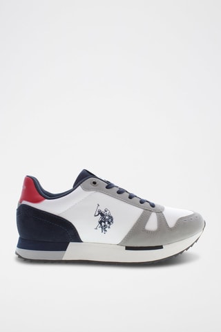 Baskets Balty - Blanc et gris - US Polo