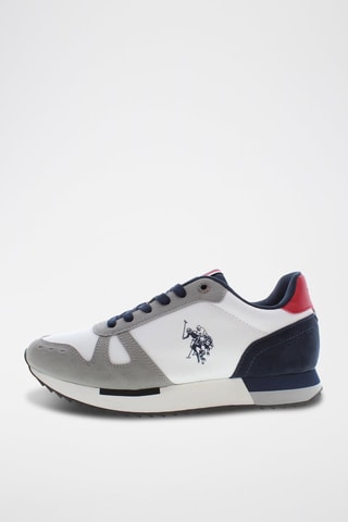 Baskets Balty - Blanc et gris - US Polo