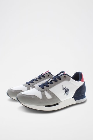 Baskets Balty - Blanc et gris - US Polo