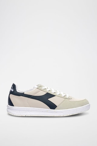 Baskets Elite ACBC - Beige et bleu marine - Diadora