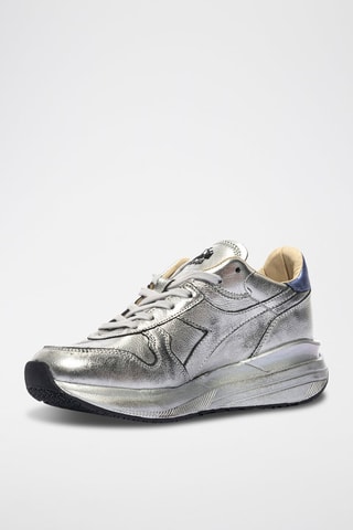 Baskets en cuir Venus Evening Star - Argenté - Diadora