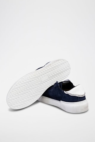 Sneakers en nubuck Gym M Bleu Marine - Richmond